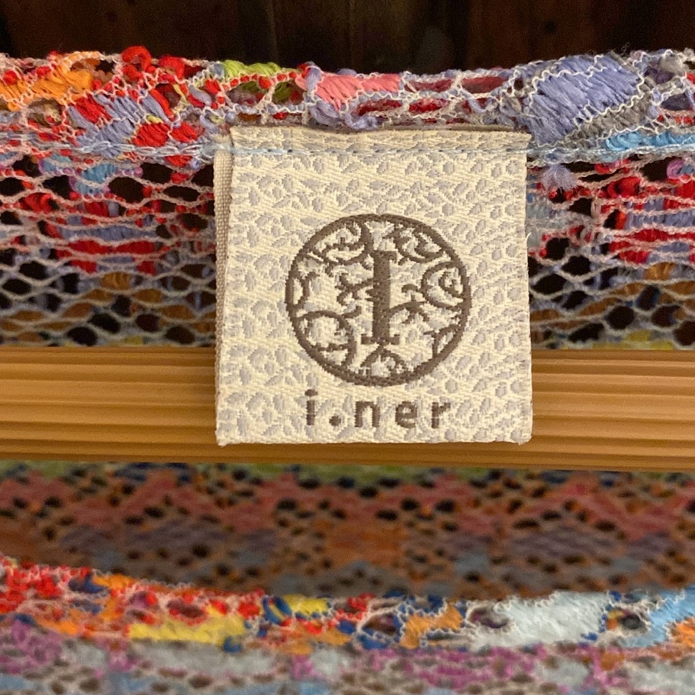 I.ner Beautiful Multi Color Blouse - Picture 3 of 5